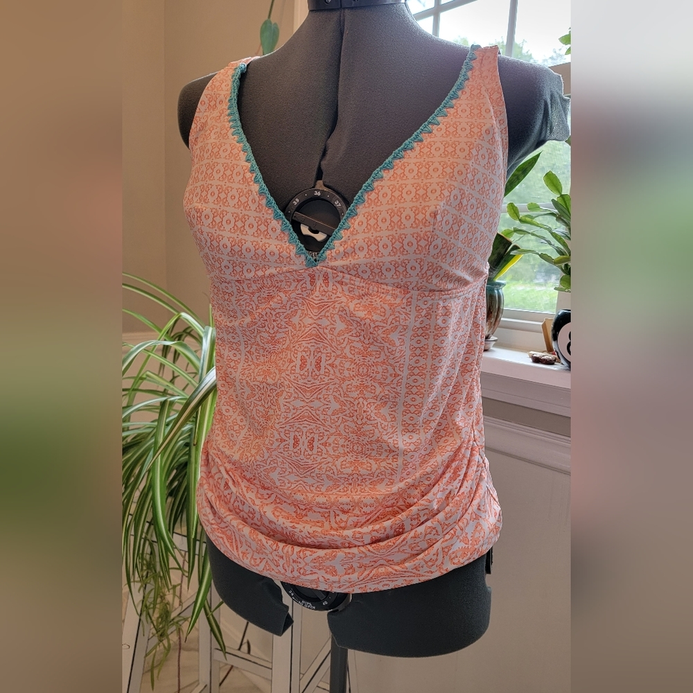 Cabana Life tank style swim top